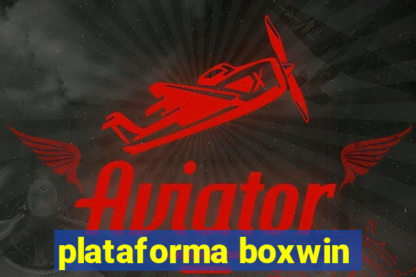 plataforma boxwin